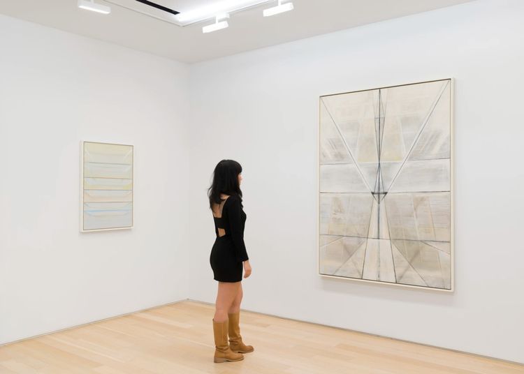 Installation view, Hedda Sterne: Dreamscapes, Van Doren Waxter · 2025 (6)