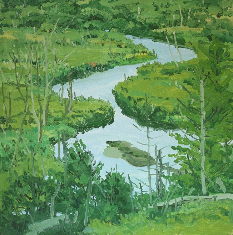 Installation view, Neil Welliver, Alexandre Gallery · 2026 (4)