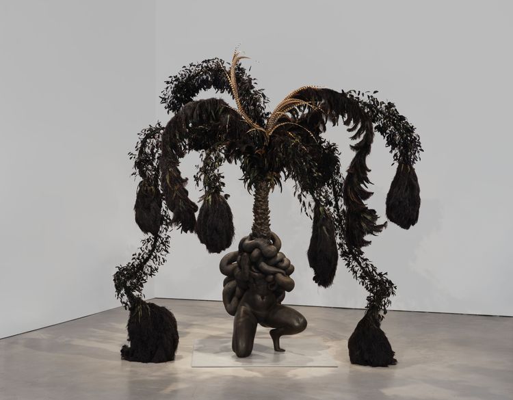 Installation view, Feet squelching on wet grass, nourished by uncertainty, Hauser & Wirth · 2026 (11)