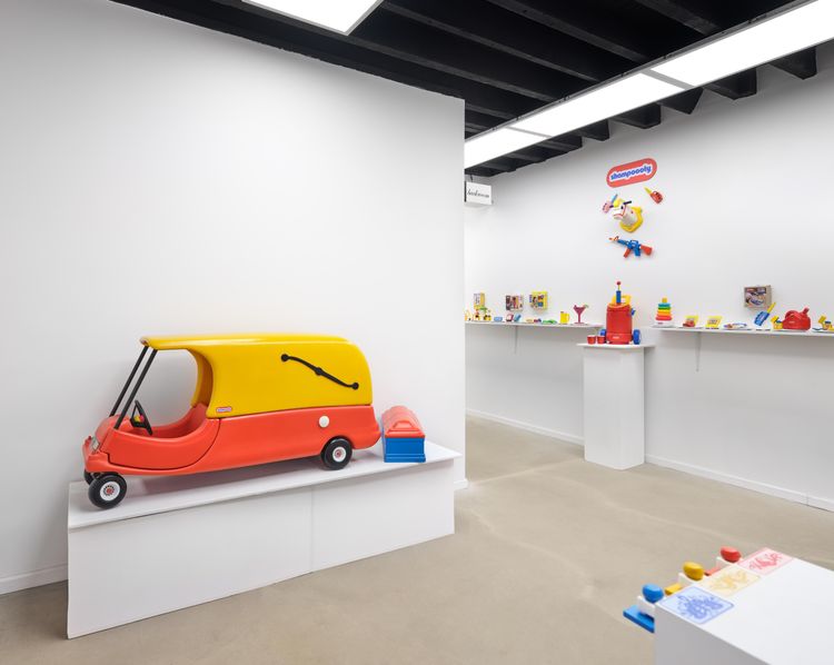 Installation view, Kids Toys, Adult Issues, Long Story Short, 54E Henry Street · 2025 (8)
