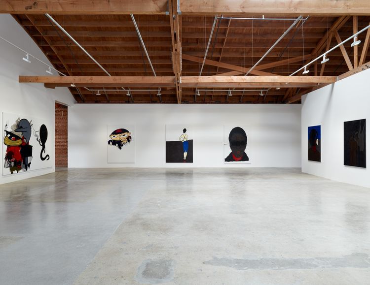 Installation view, Fantasy in Japan, Matthew Brown, Los Angeles