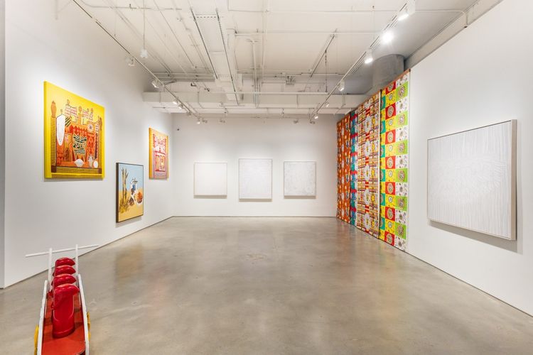 Installation view, Carnival, Struggle and Other Brazilian Stories, Nara Roesler · 2025 (11)