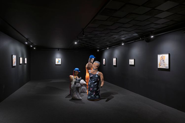 Installation view, Gentle Tug on Thigh, Company · 2025 (6)
