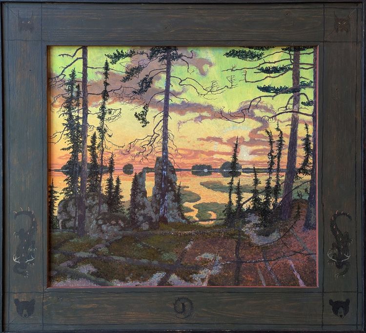 Installation view, New Paintings, Alexandre Gallery