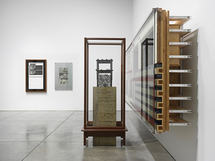Installation view, Reinhard Mucha, Luhring Augustine, Chelsea · 2025 (6)