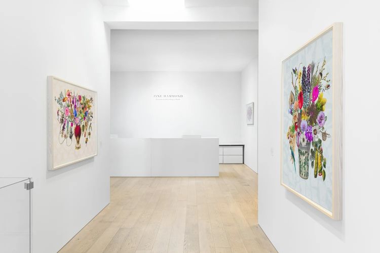 Installation view, Chocolate Cosmos, String of Pearls, Berggruen Gallery · 2025 (8)