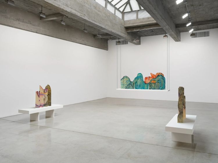 Installation view, Reading the Waves, Tanya Bonakdar Gallery, New York · 2026 (1)