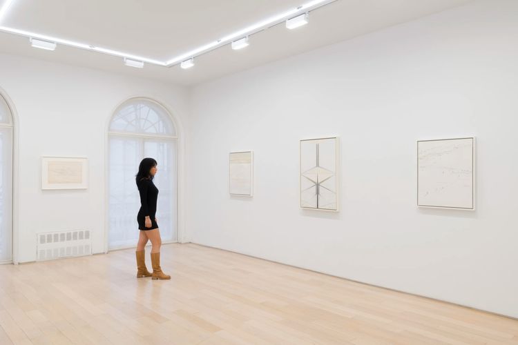 Installation view, Hedda Sterne: Dreamscapes, Van Doren Waxter · 2025 (3)