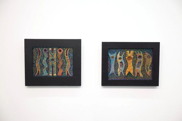 Installation view, Screaming at the Sky, Kavi Gupta | Washington Blvd. · 2026 (10)