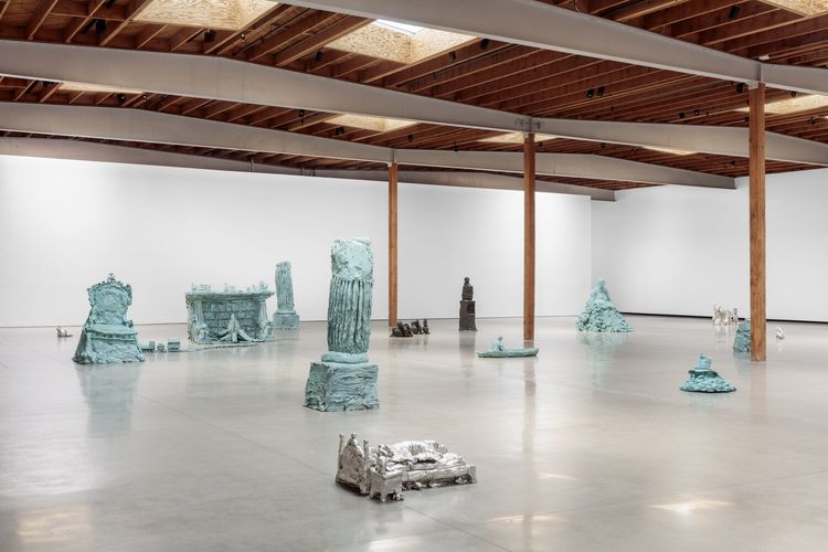 Installation view, YES and LA DUST, Jeffrey Deitch, Orange Drive · 2026 (7)