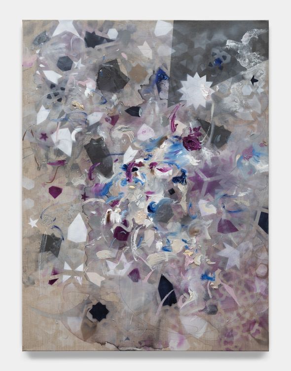 Installation view, Paintings, Franklin Parrasch