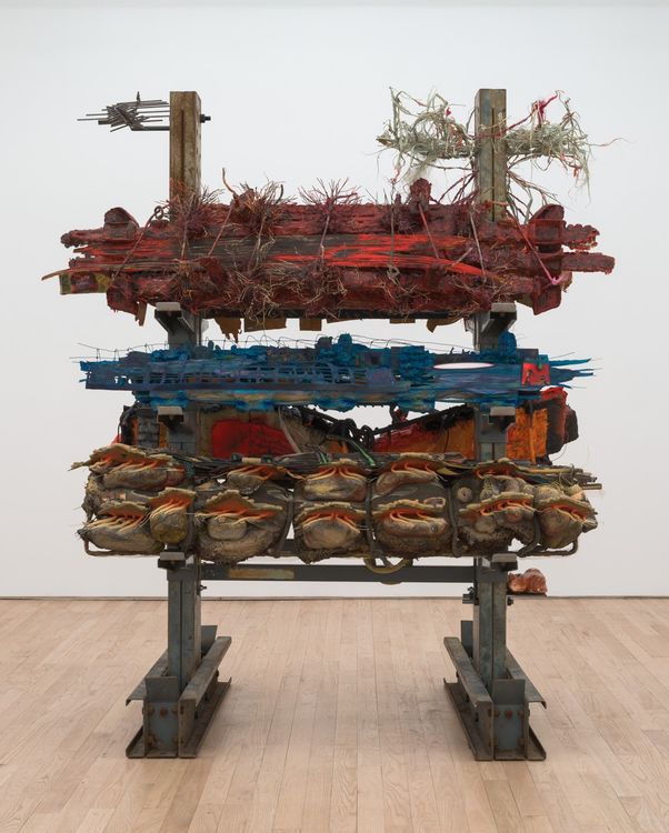 Installation view, Leech, Nicelle Beauchene