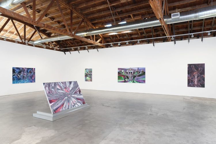 Installation view, Memory Bands, James Fuentes, Los Angeles · 2025 (1)