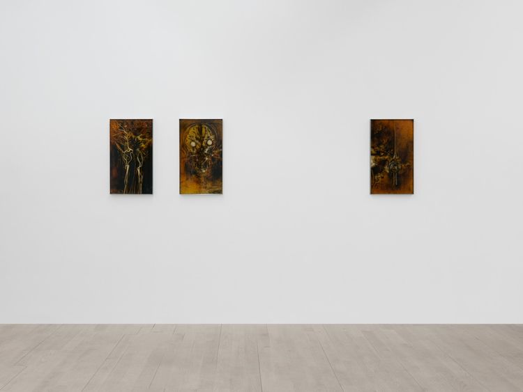 Installation view, Außerkörperliche Erfahrung: Wandering Spirit, Management · 2026 (1)
