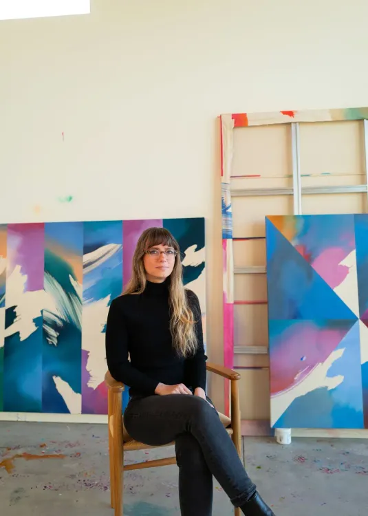 Installation view, Hourglass, Almine Rech, Tribeca