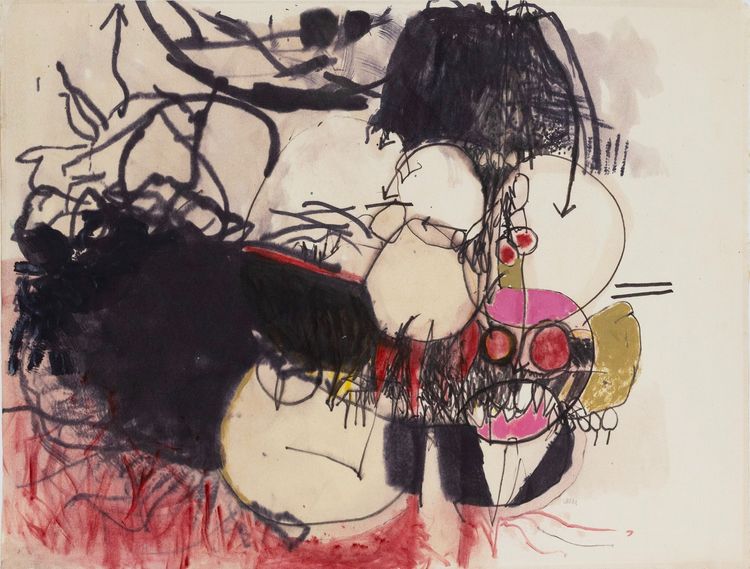 Installation view, Drawings and Performalist Self-Portraits, Marc Selwyn Fine Art