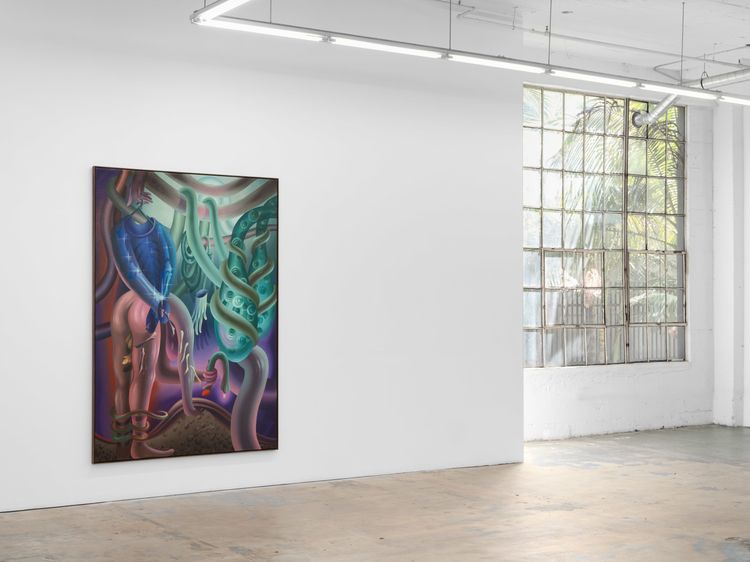 Installation view, Night Tide, Nicodim, Los Angeles · 2025 (2)
