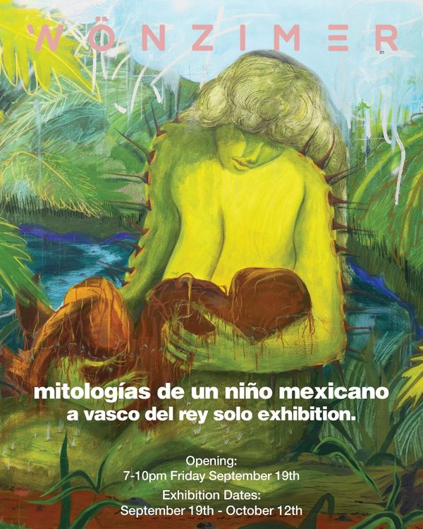 Installation view, Mitologías de un Niño Mexicano, Wonzimer · 2025 (2)