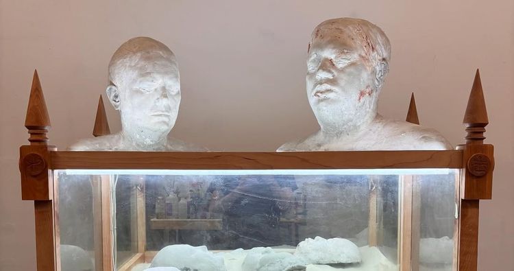 Installation view, Baldanders, Blade Study · 2025 (3)
