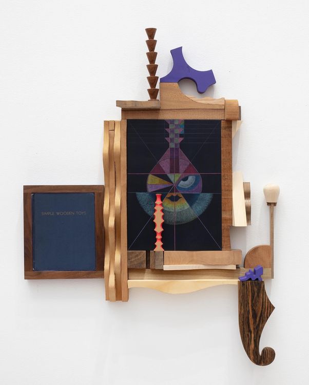 Installation view, The ‘Pataphysic Craftsman, Swivel