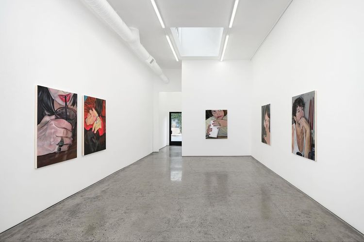 Installation view, Alexandra Sherman, Megan Mulrooney · 2025 (4)