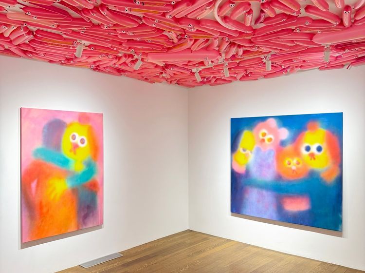 Installation view, Hold On, It Won’t Last Long, A Hug From The Art World · 2026 (1)