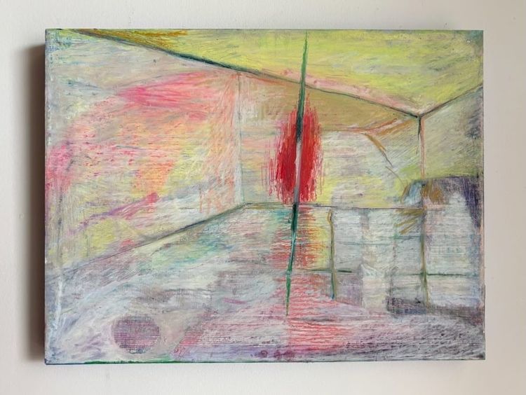 Installation view, Room to Spare, Charles Moffett