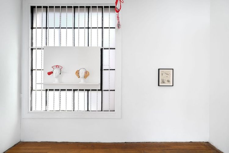 Installation view, Knock, knock! (Posthumorous), Commonwealth and Council · 2026 (1)