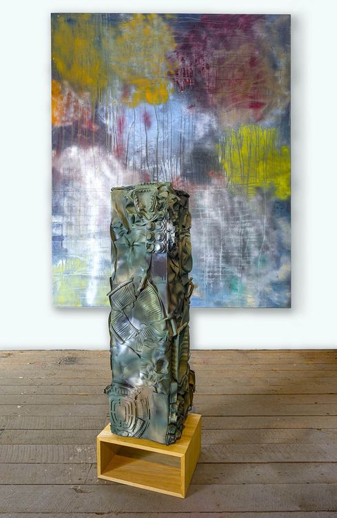 Installation view, Dissolution / Resolution, AP Space · 2026 (2)