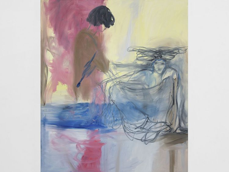 Installation view, Before days break, Company
