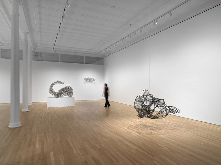 Installation view, Claire Falkenstein San Francisco, Paris, Rome, Ortuzar · 2026 (3)