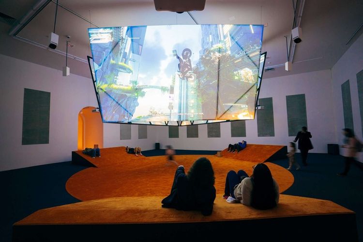 Installation view, Delivery Dancer Codex, MoMA PS1 · 2025 (4)