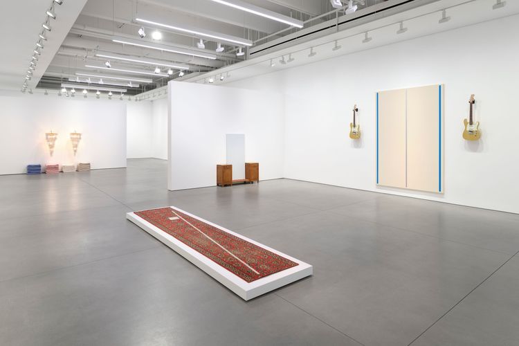 Installation view, Ripple: Furniture Sculpture and Painting after 1982, David Kordansky Gallery, Chelsea · 2026 (1)