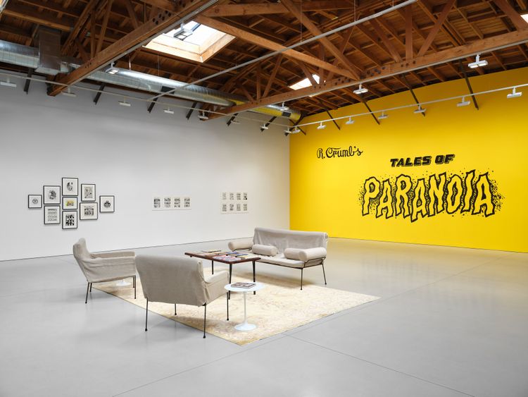 Installation view, Tales of Paranoia, David Zwirner, 616 Western Ave · 2025 (2)