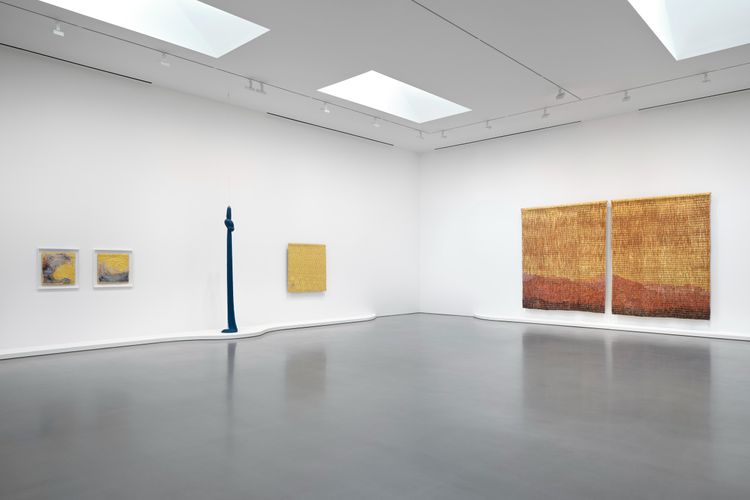 Installation view, Olga de Amaral, Lisson Gallery · 2025 (5)