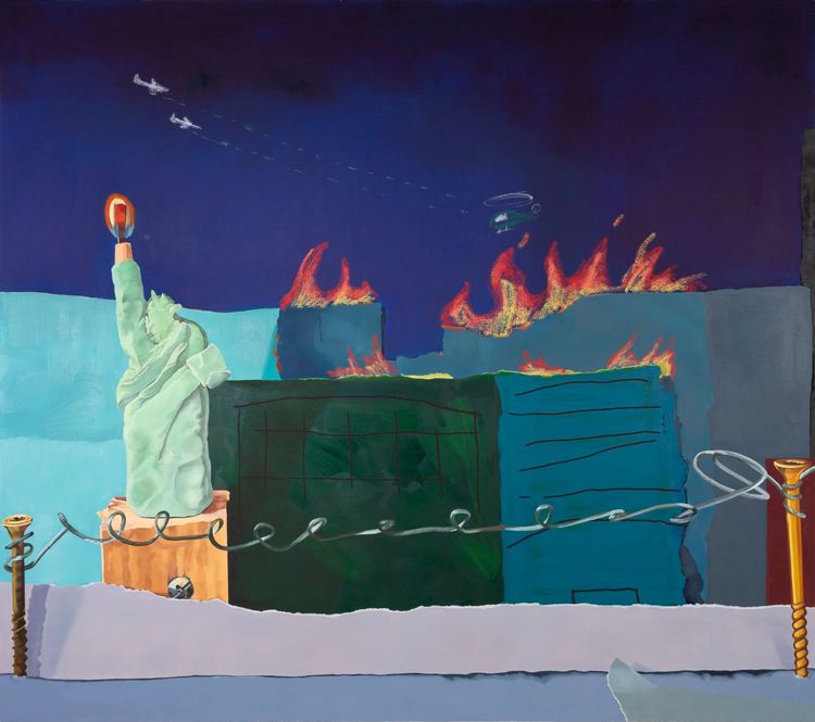 Installation view, Diorama, Totah
