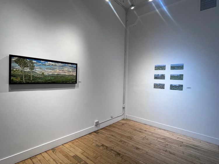 Installation view, Place: Landscape Paintings of Australia & Japan, Noho M55 Gallery · 2026 (3)