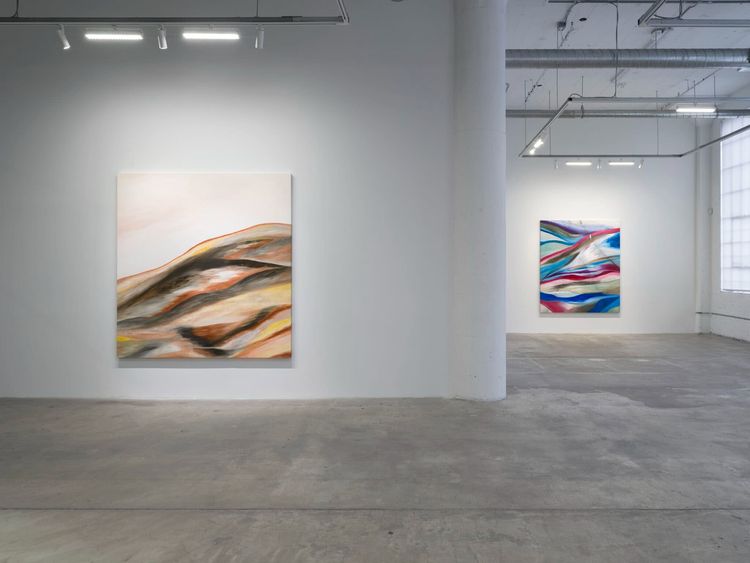 Installation view, Contours of Memory, Vielmetter · 2025 (13)