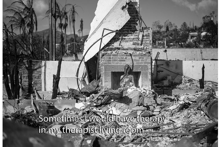 Installation view, Before the Fires, 18th Street Arts Center