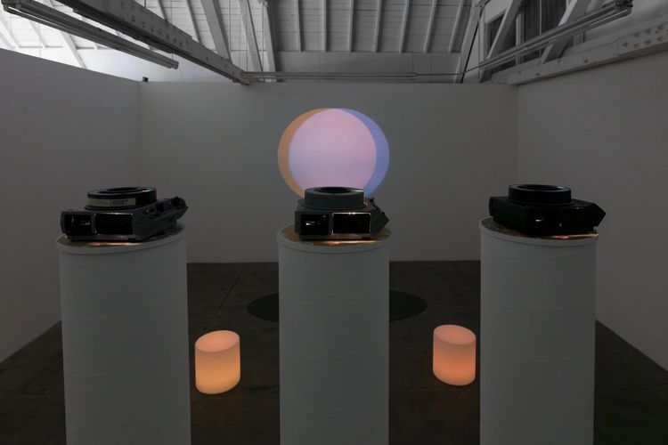 Installation view, The Glow of Two-Thousand Moons, Royale Projects · 2025 (2)