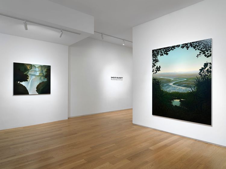 Installation view, The White Heat of Cold Water, Alexander Berggruen · 2025 (1)