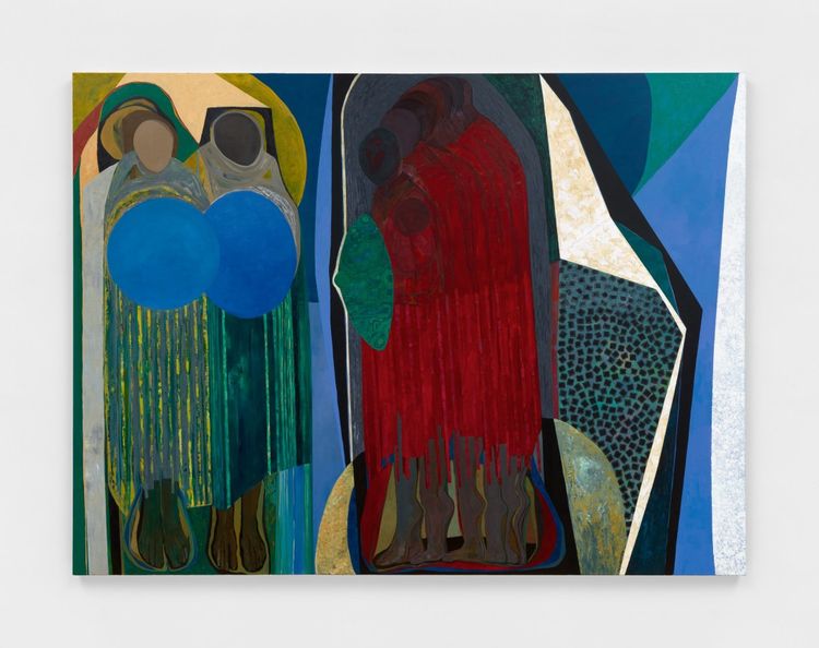 Installation view, Merikokeb Berhanu, James Cohan, 52 Walker Street · 2025 (9)