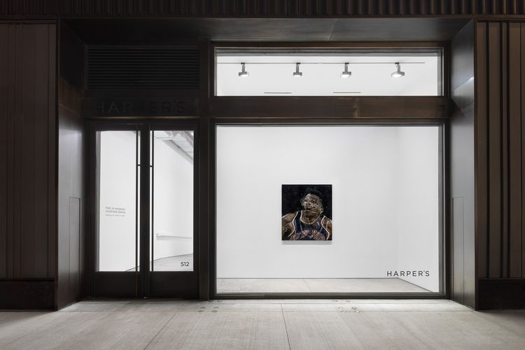 Installation view, Courtside Sermon, Harper's, 512 W 22nd Street · 2026 (4)