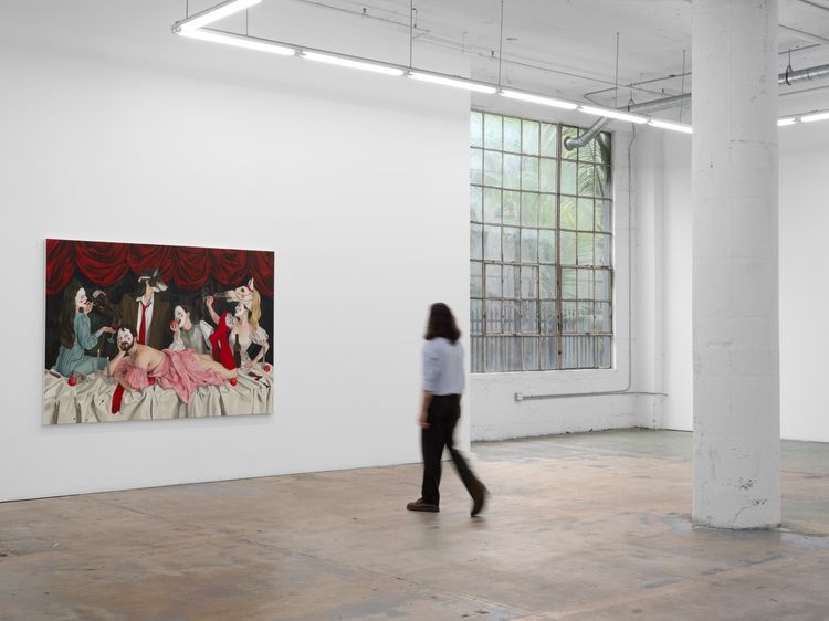 Installation view, All the Better to Eat You With, Nicodim, Los Angeles · 2025 (6)