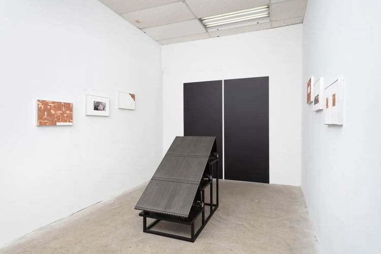 Installation view, Escalator, Gene's Dispensary · 2026 (2)