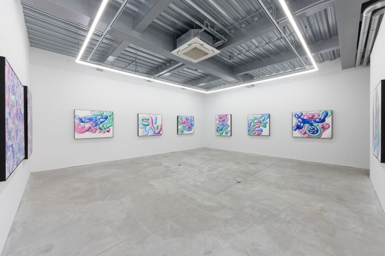 Installation view, Kenny Scharf: ShimiShimiKao!, NANZUKA · 2026 (9)