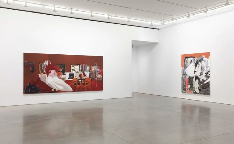 Installation view, A Burnt Child Loves the Fire, Marianne Boesky Gallery, 507 24th Street · 2026 (3)