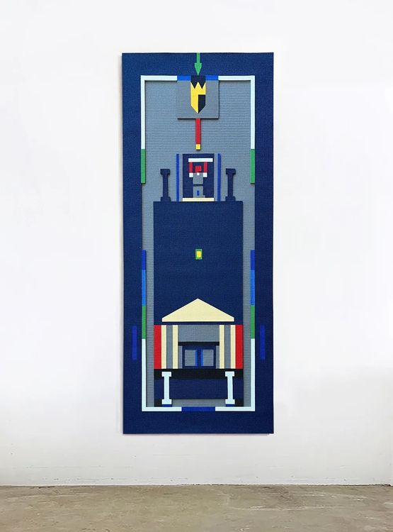 Installation view, Capitol Babylon: The Narrative Falsehood of a Static Monument, Trotter&Sholer