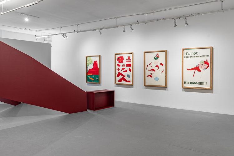 Installation view, Doña Montaña: An Unfitted Model, PROXYCO · 2025 (2)