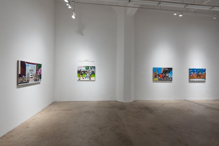 Installation view,  And It Keeps Coming 'Til The Day It Stops, Track 16, Downtown LA · 2026 (4)